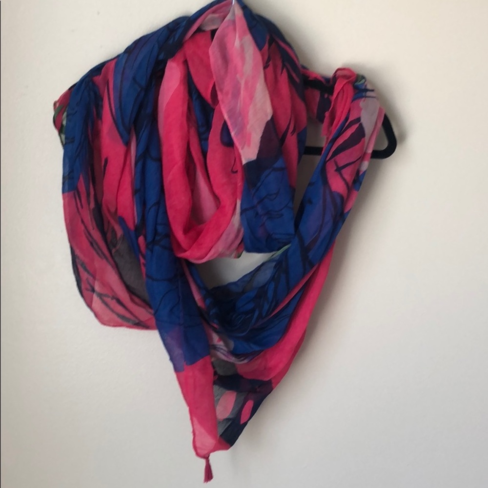 Pink & Blue Scarf